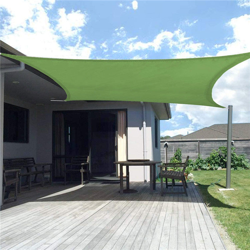 Outdoor Waterproof UV-Resistant Triangle Sunshade Canopy
