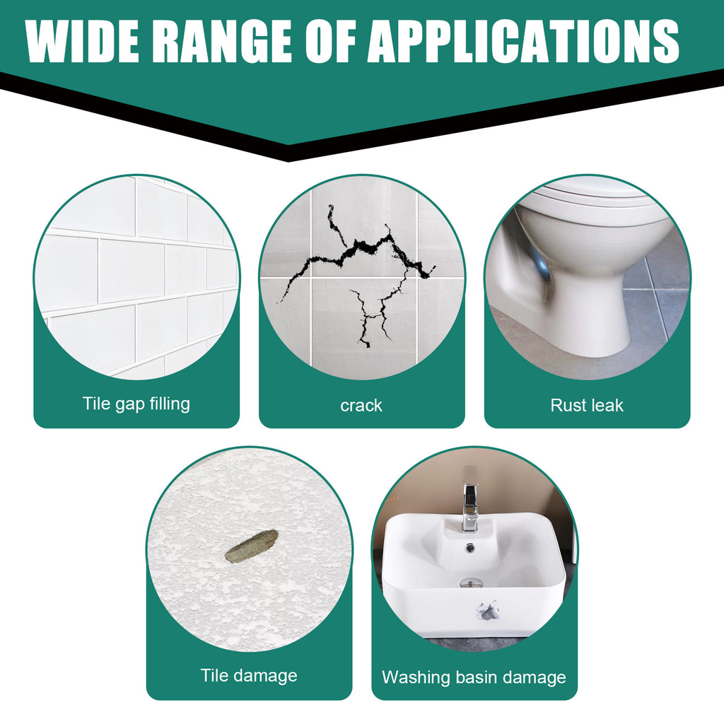 Jue-Fish Tile Repair Adhesive for Cracks and Marble