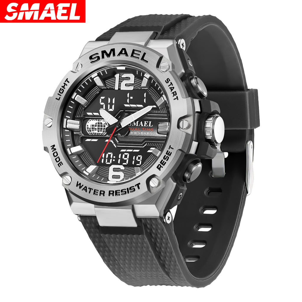 SMAEL Multifunctional Waterproof Men's Watch (Alloy)