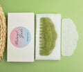 Jade Hair Combs for Women's Scalp Care and Massage