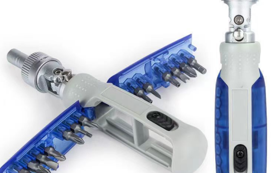 Alloy Ratchet Screwdriver Set with Various Bits
