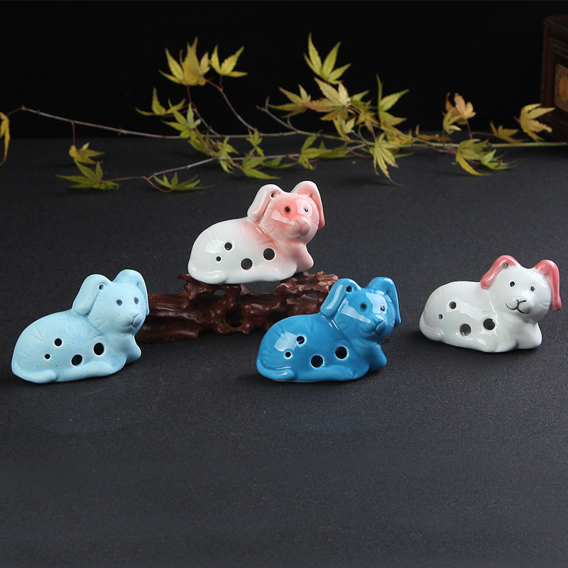 6-Hole Zodiac Dog Series Ocarina - Creative Gift