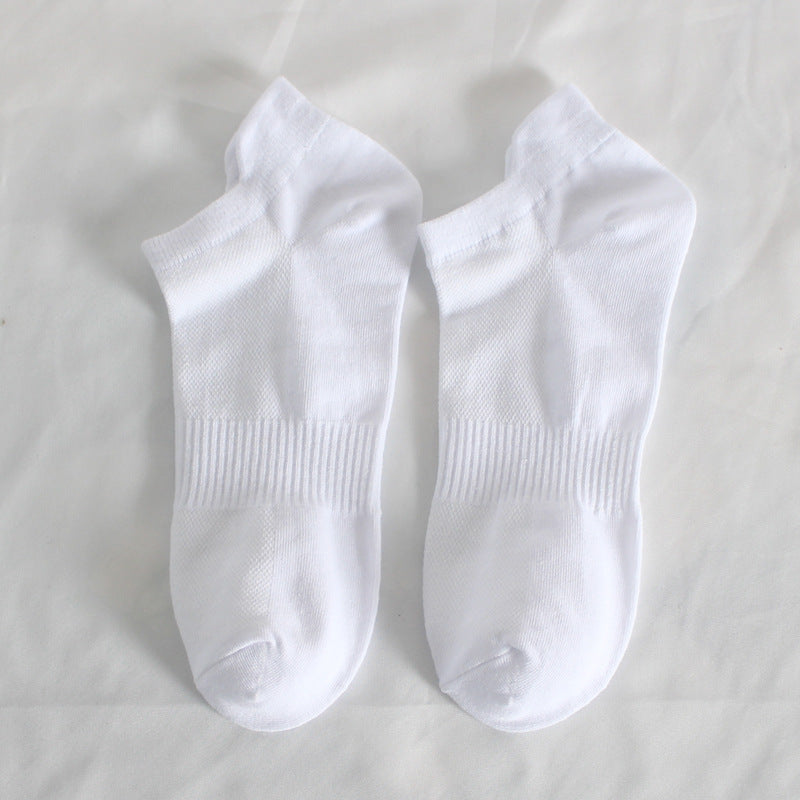 Men's and Women's Thin Cotton Ankle Running Socks