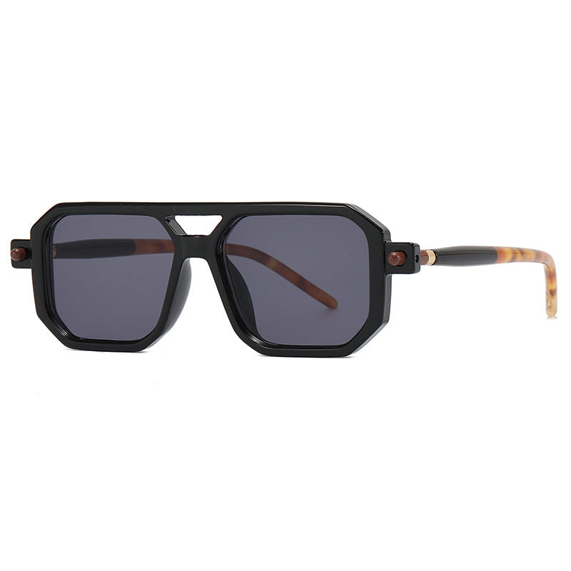 Men's Fashion Square Sunglasses Inspired by Jing Boran