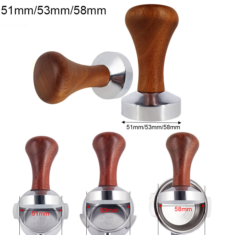 Barista Espresso Flat Tandem Press Pad Coffee Filter Holder